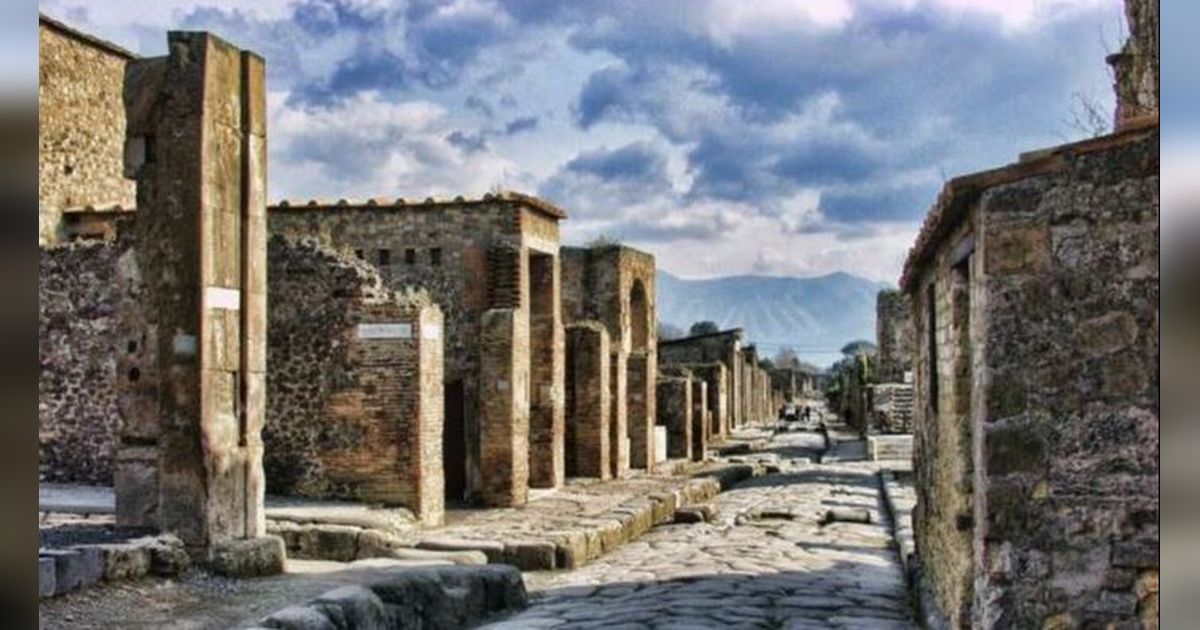 Arkeolog Temukan Jejak Korban Letusan Gunung Di Pompeii yang Selamat, Jadi Kaya Raya Setelah Bencana