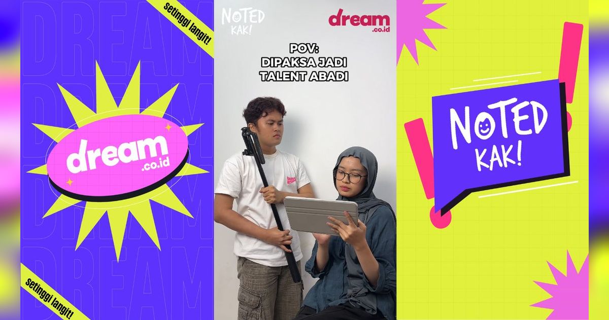 NOTED KAK! POV Dipaksa Jadi Talent Abadi