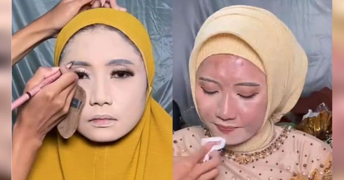 Pengantin Minta MUA Hapus Makeup dan Rias Ulang Saat Resepsi, Ternyata Ini Alasannya