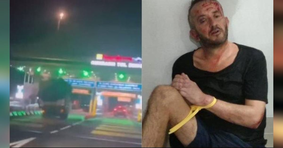 Detik-Detik Bule di Bali Bawa Kabur Truk Terobos Bandara hingga Tabrak Pengendara