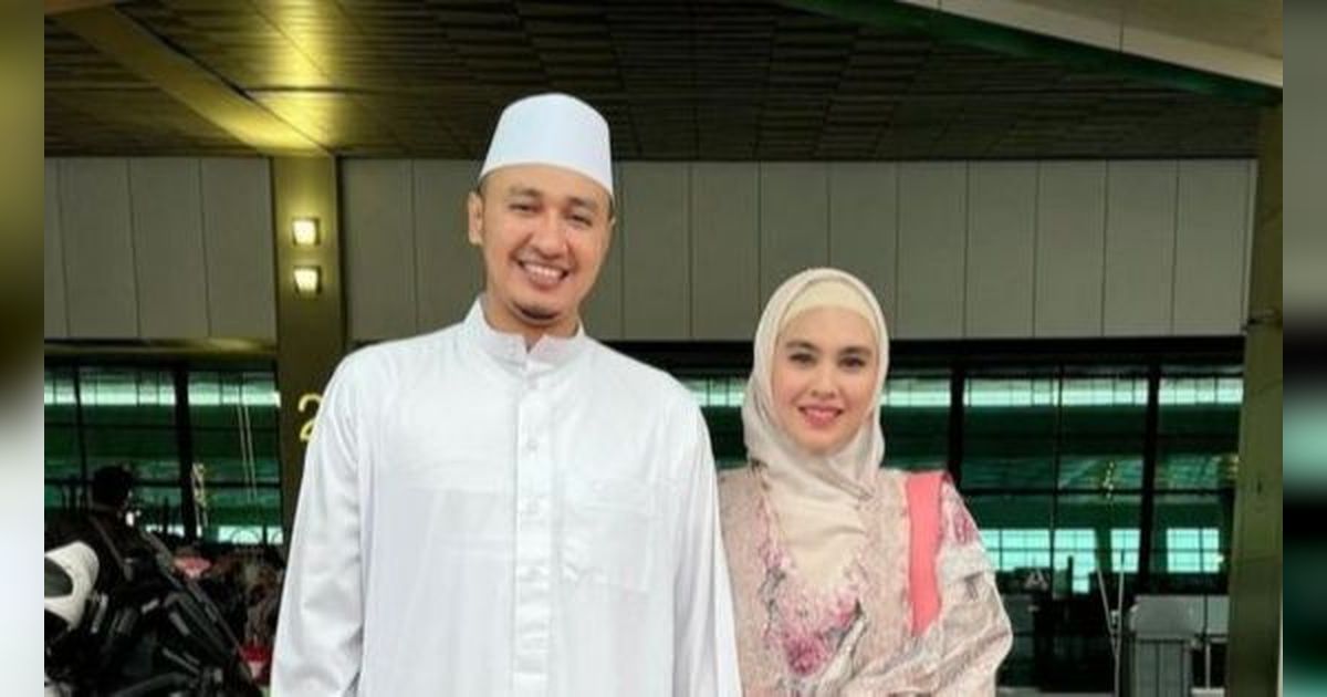 Berangkat Berdua Dengan Suami, 7 Foto Kartika Putri Saat Kembali Jalankan Ibadah Haji