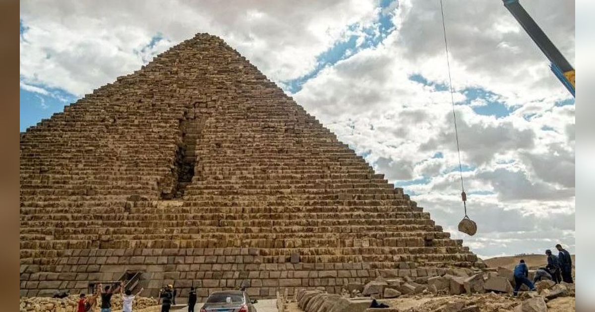 Arkeolog Bingung, Kamar Rahasia Ditemukan di Bawah Piramida Giza, Fungsinya Masih Misterius
