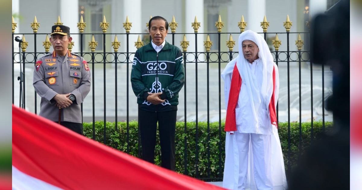 Habib Luthfi Usai Bertemu Jokowi: Saya Bukan Orang Partai, Kalau Ditanya Politik Menyerah