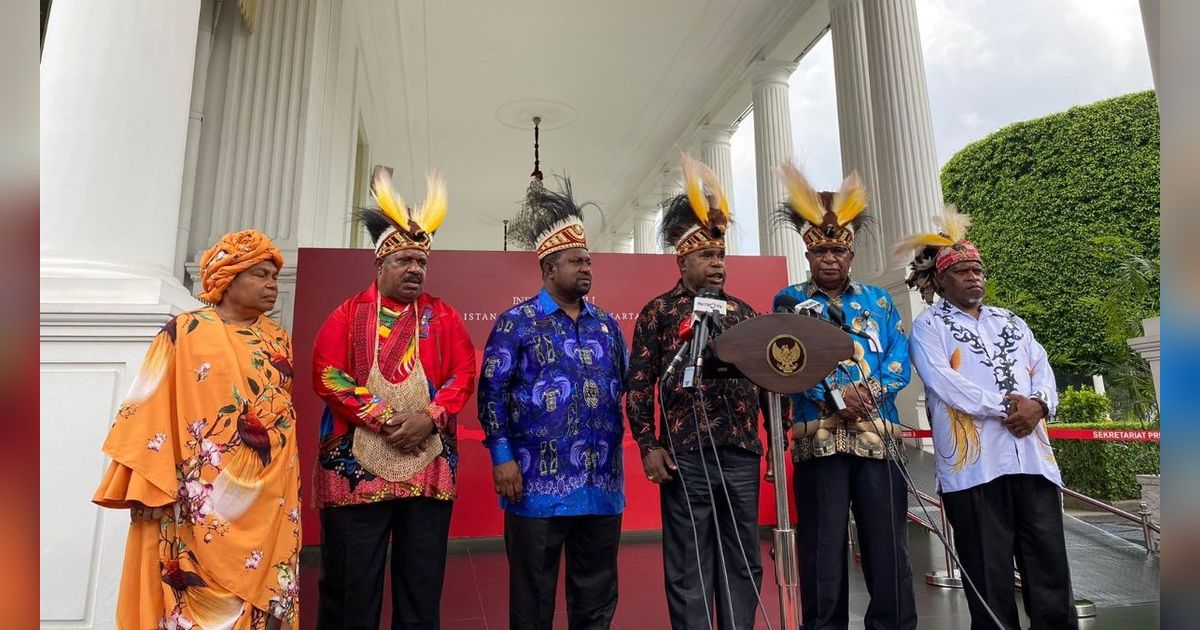 Temui Jokowi, Majelis Rakyat Papua Minta Istana Negara Dibangun di Papua