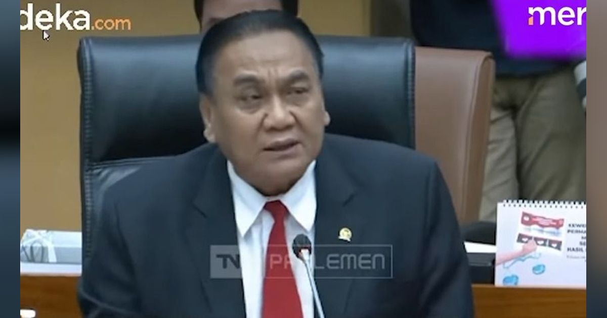 VIDEO: Bambang Pacul Cerita 'Raksasa' DPR Tumbang di 2024, Trimedya PDIP Sampai Nangis