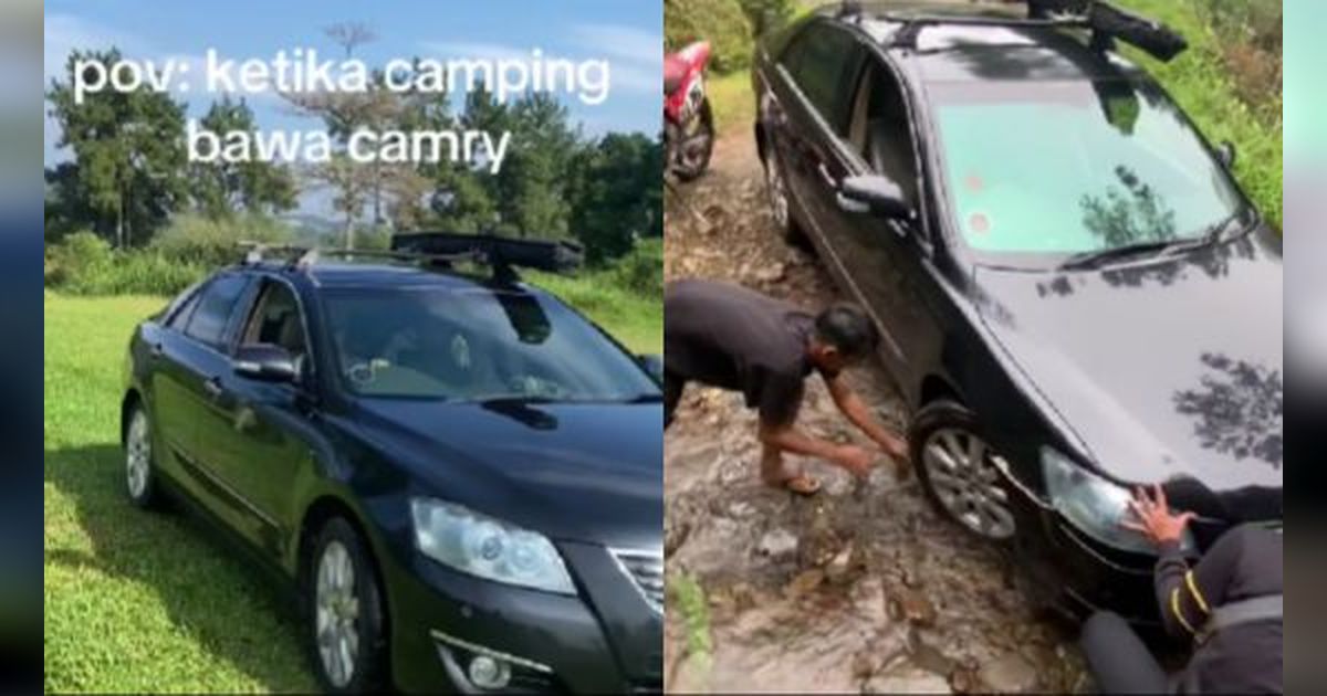 Bukan Mobil Biasa, Camry Ini Taklukkan Rute Ekstrem Demi Sensasi Berkemah