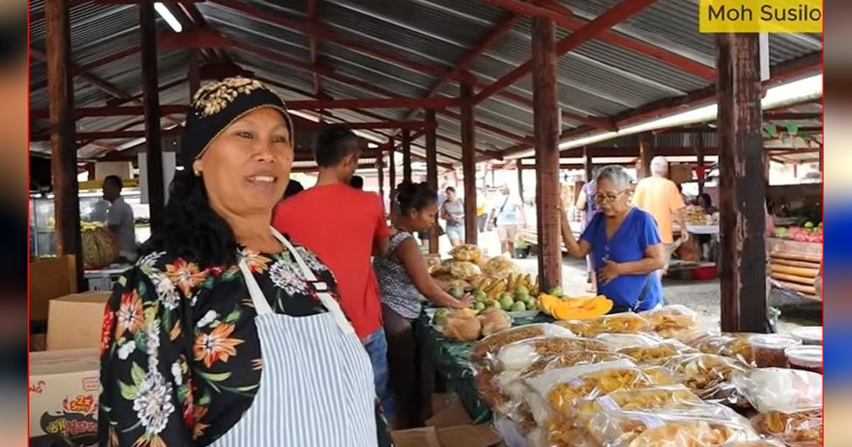 Melihat Suasana Pasar Orang Jawa di Suriname, Jajakan Kuliner Nusantara Mulai dari Soto hingga Dawet