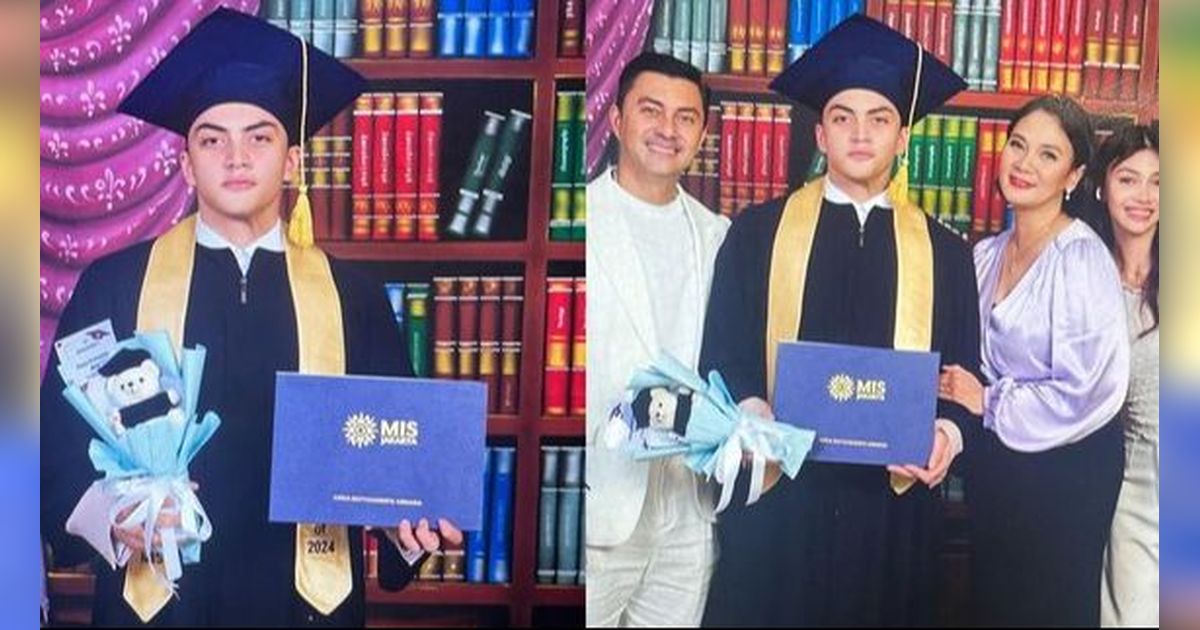 Potret Anak Anjasmara yang Parasnya Makin Mirip Ayahnya, Baru Saja Wisuda!