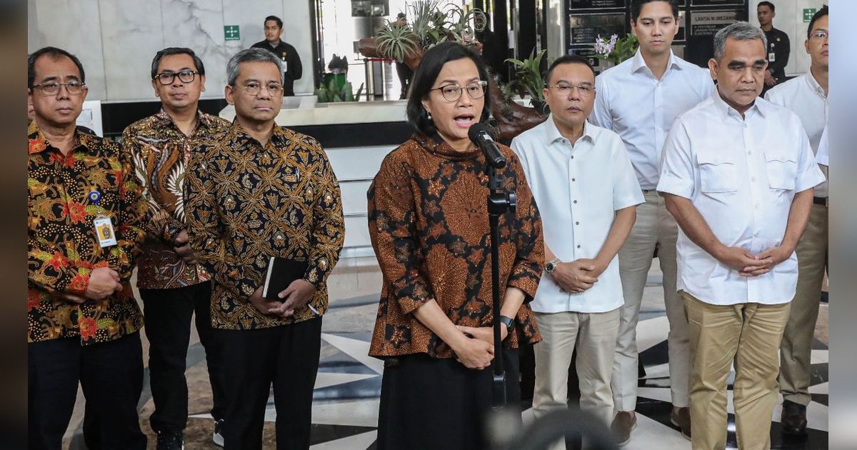 Sri Mulyani Tolak Susun Roadmap Rasio Pajak 23 Persen Seperti Target Prabowo-Gibran