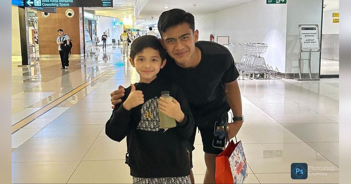 Arsya Hermansyah Akhirnya Ketemu Pratama Arhan, Begini Ekspresinya saat Foto Bareng Idola