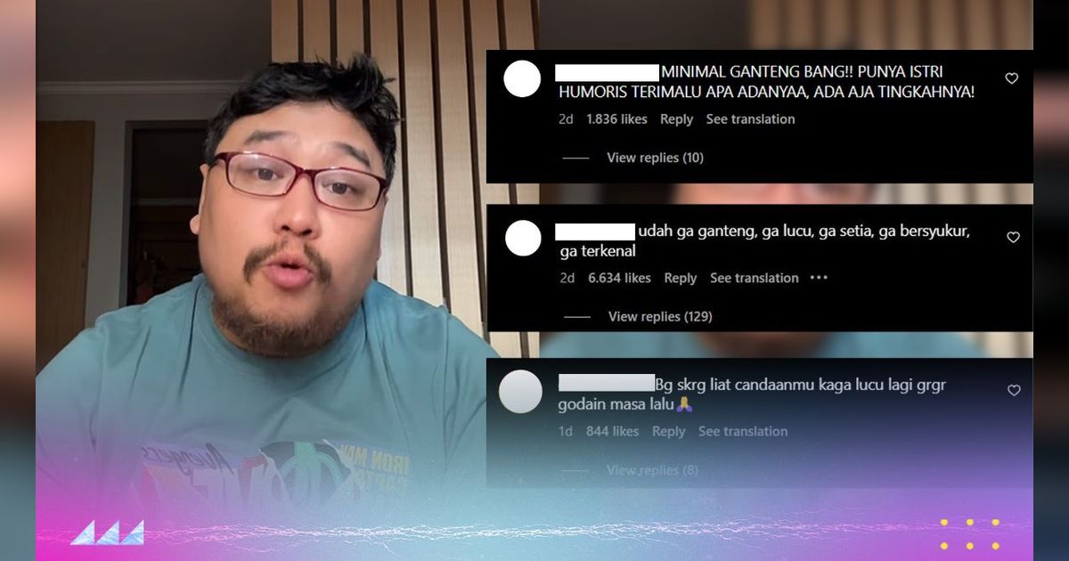 Klarifikasi Komika Heri Horeh Usai Dirujak Netizen karena Tuduhan Selingkuh