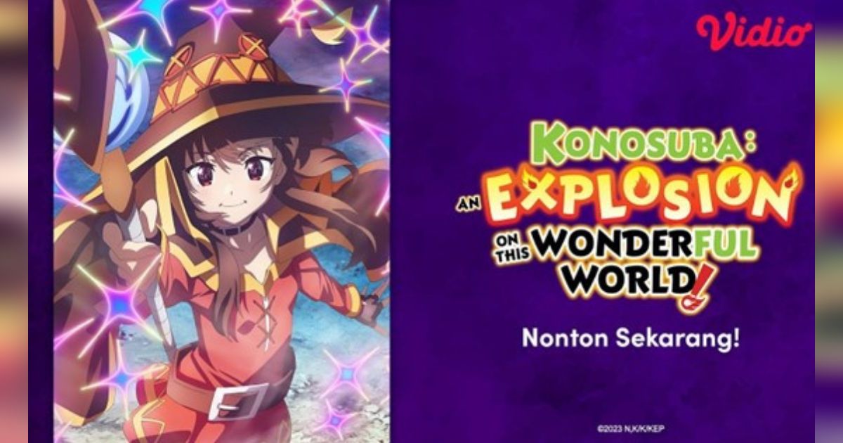 Tonton KonoSuba: An Explosion on this Wonderful World, Ada Ledakan Tawa di Dunia Penuh Fantasi