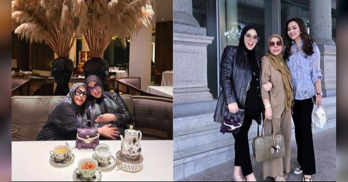 Potret Adu Gaya Syahrini VS Ibunya saat Tenteng Tas Mewah, Harganya Kelewat Mahal