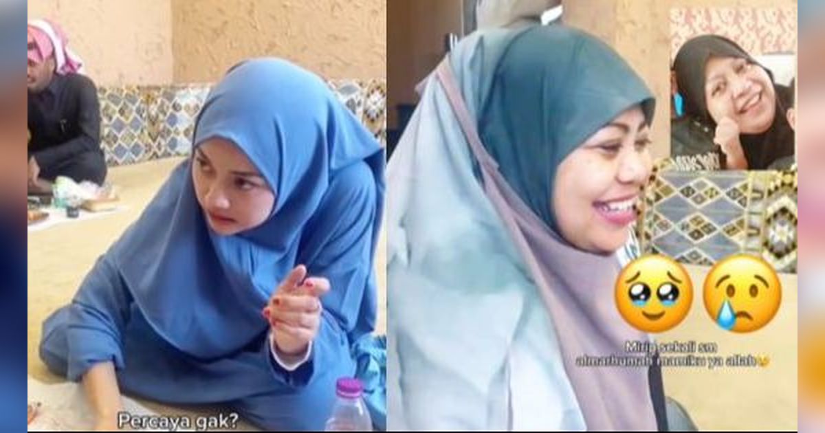 Momen Wanita Makan Bareng Orang Mirip Almarhumah Ibunya Saat Umroh, Jadi Penawar Rindu