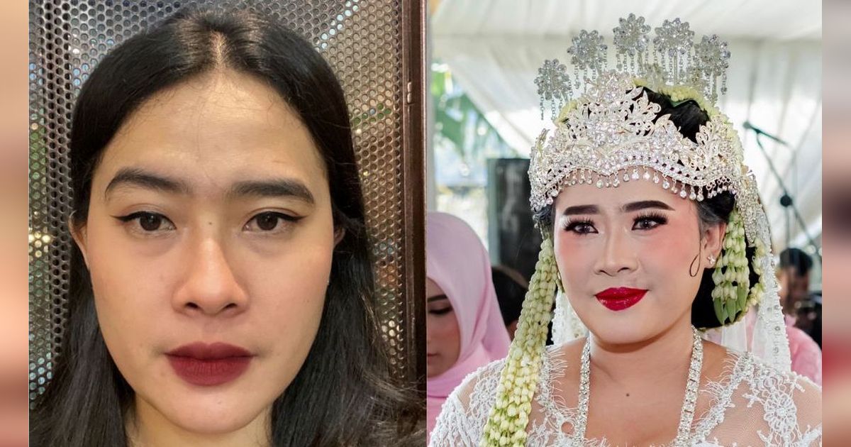 Before After Hasil Makeup Saat Nikah 'Zonk' Banget, Wajah Aslinya Jauh Lebih Cantik
