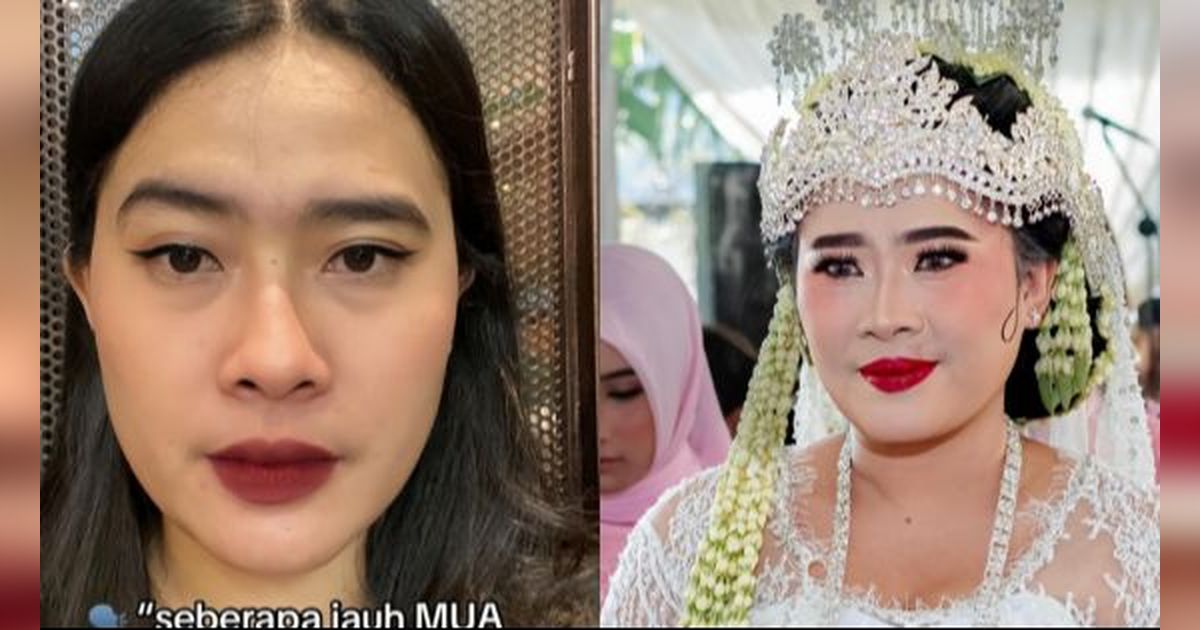 Curhat Wanita Kecewa dengan Hasil Make Up Pernikahannya, Jadi gak Pede Saat di Pelaminan, Lihat nih Hasilnya