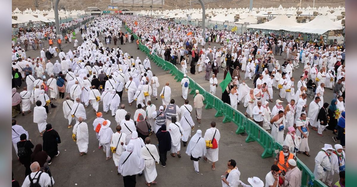 553 Kloter Jemaah Haji Tiba di Arafah, Siap Melaksanakan Wukuf