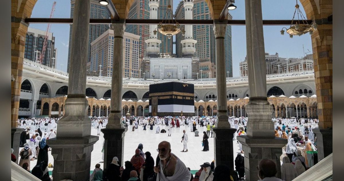 Momen Langka Masjidil Haram di Waktu Ibadah Wukuf Arafah, Sepi & Lengang Tanpa Jemaah