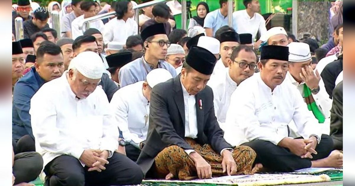 VIDEO: Isi Ceramah Ketua KPU Depan Jokowi saat Salat Iduladha Singgung Sifat Rakus & Ambisius