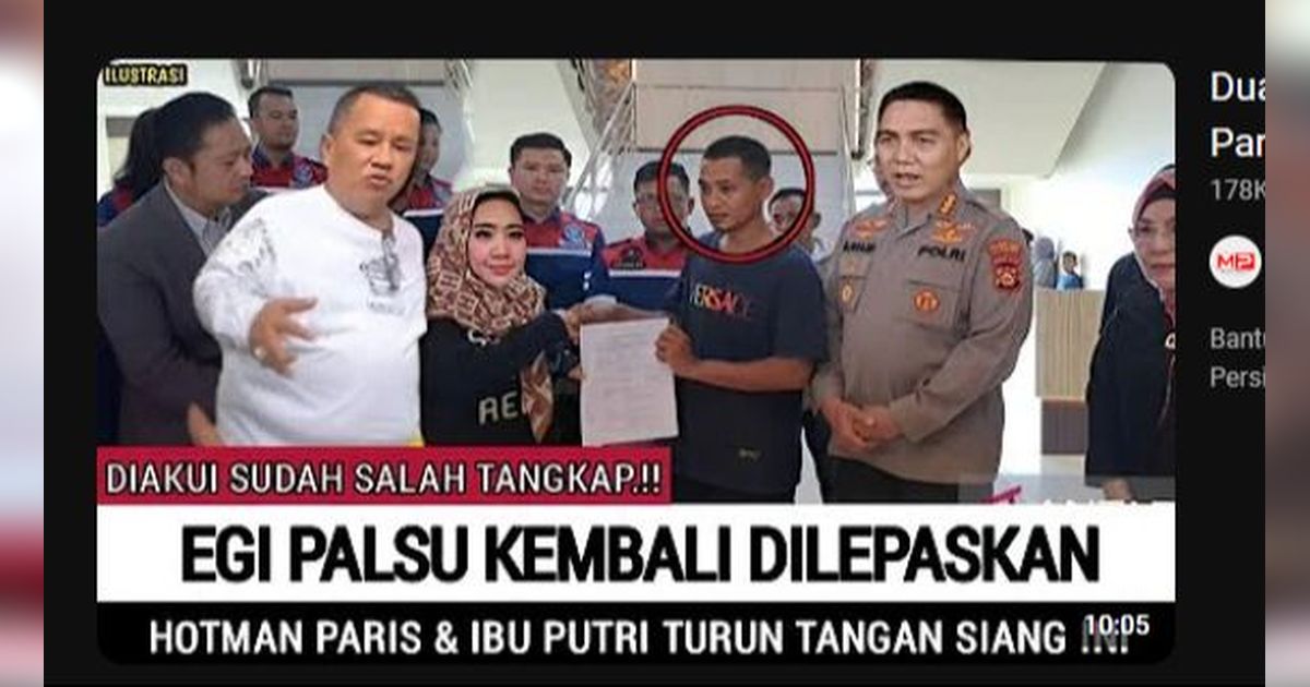 CEK FAKTA: Hoaks Polisi Salah Tangkap Pegi Pembunuh Vina Cirebon hingga Akhirnya Dilepas