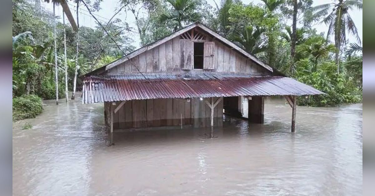 Banjir dan Tanah Longsor di Nias Barat, 4.000 Warga dan 1.000 Rumah Terdampak