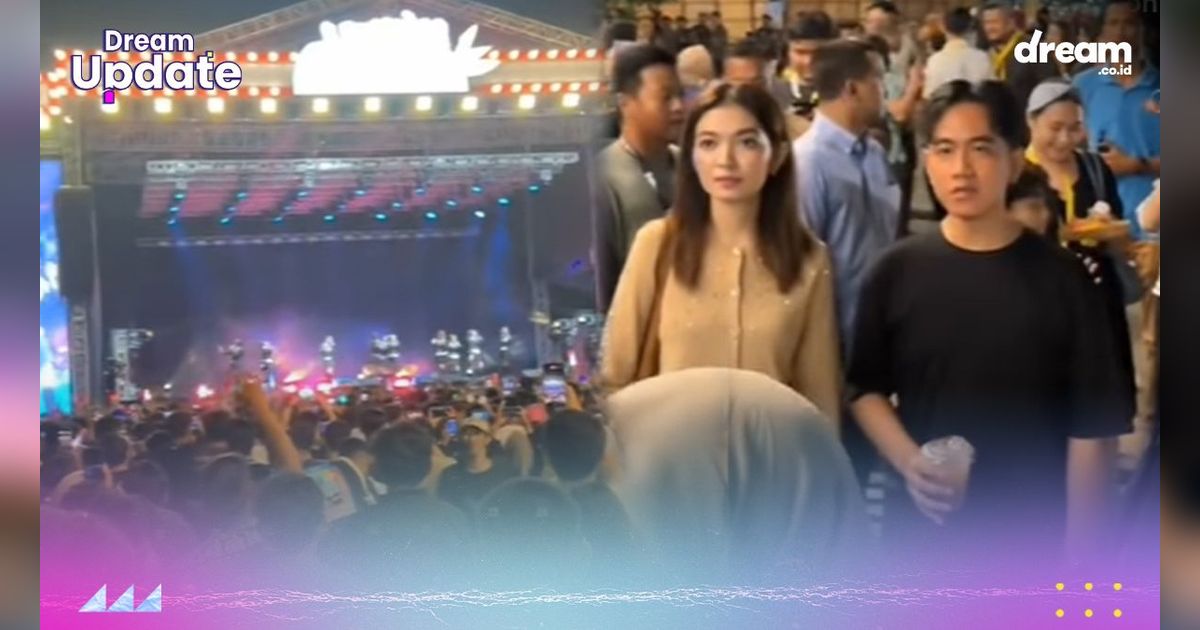 Gibran Terpergok Nonton Konser JKT48, Gayanya Jadi Sorotan