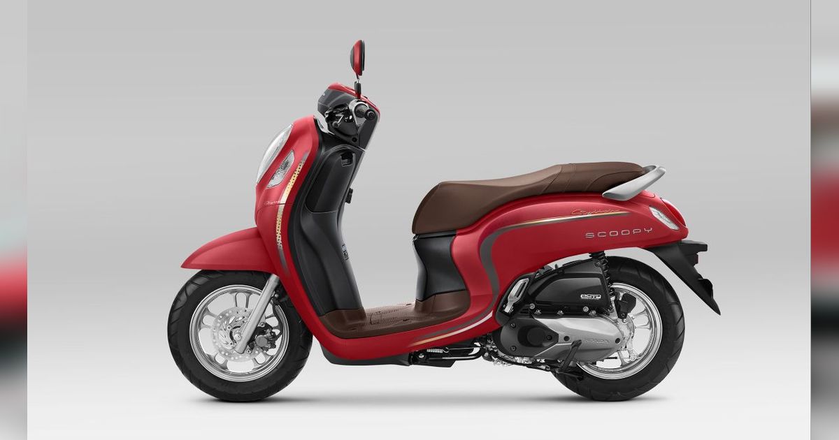 Ini Besaran Biaya Pajak Motor Honda Scoopy