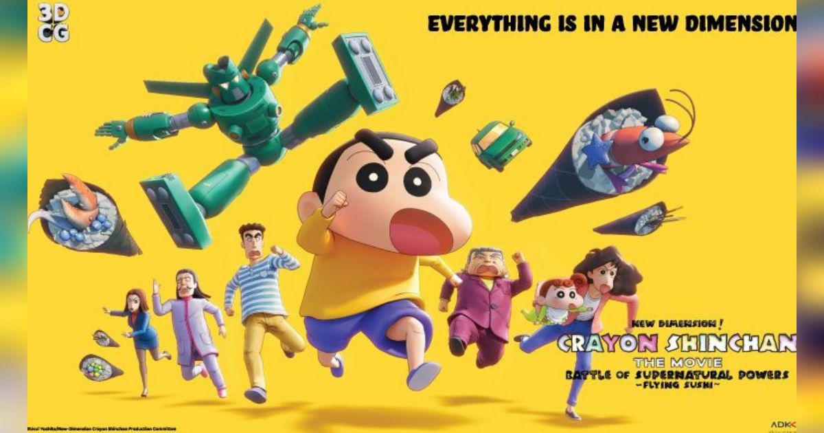 Lepas Rindu dengan Shincan di 'Crayon Shinchan The Movie' Mulai 21 Juni 2024