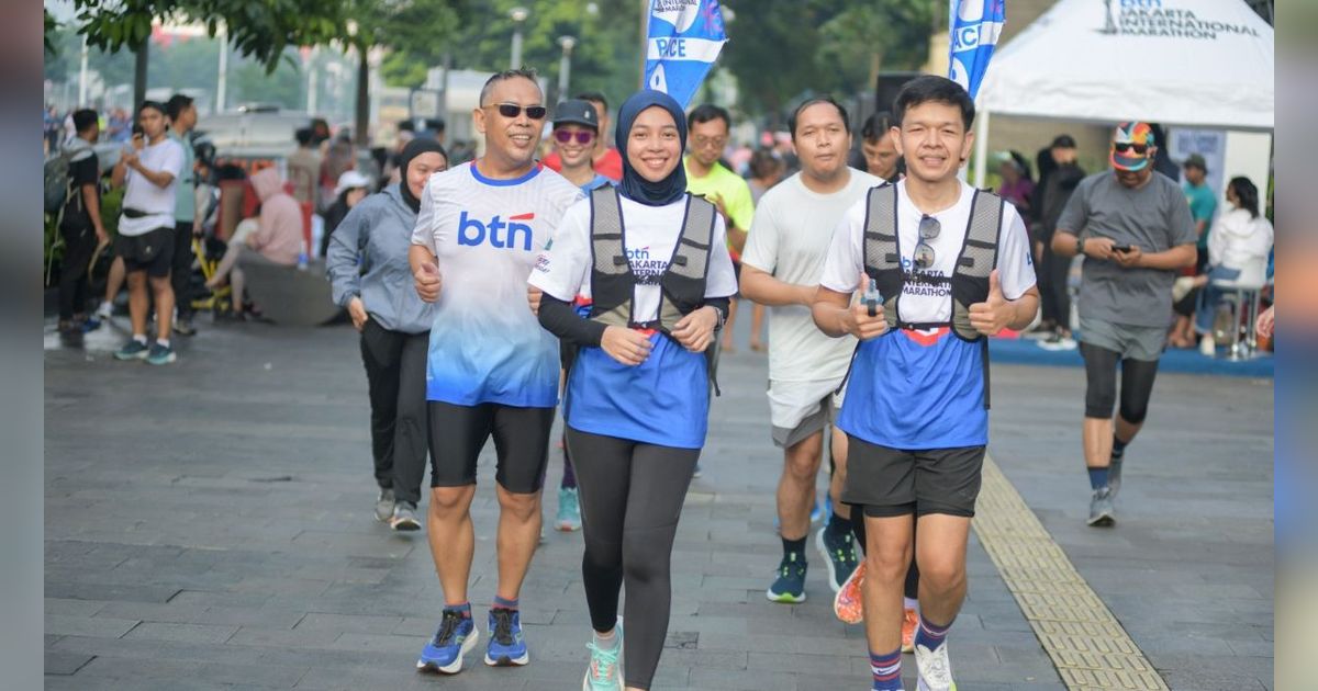 BTN Siapkan Hadiah Rp3 Miliar di Jakarta International Marathon 2024