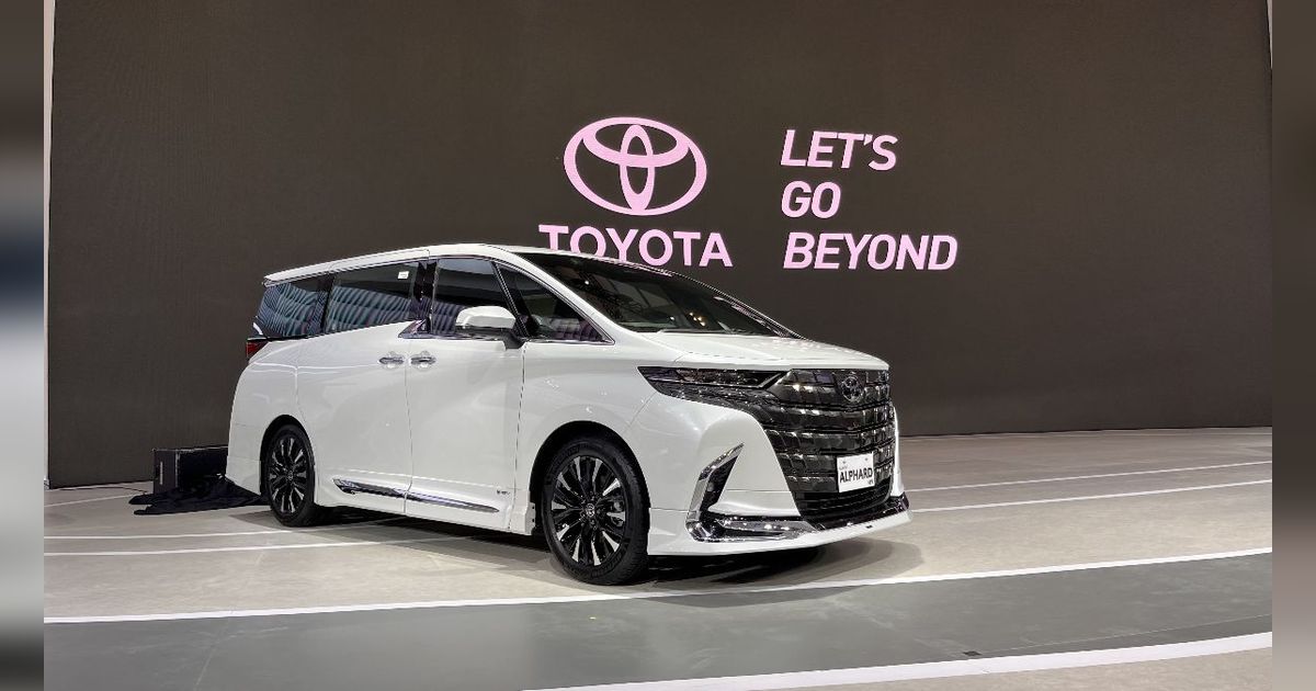 Ini besar pajak yang harus dibayar untuk Toyota Alphard.