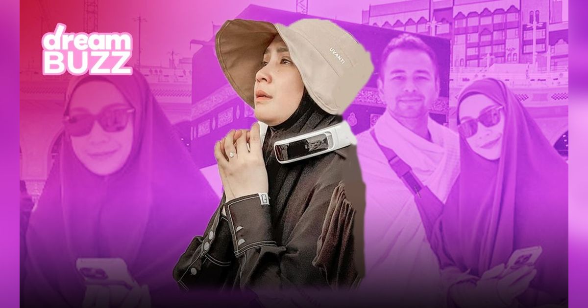Ngeluh Kepanasan, Nagita Slavina Pakai AC di Leher Saat Haji, Harganya Wow!