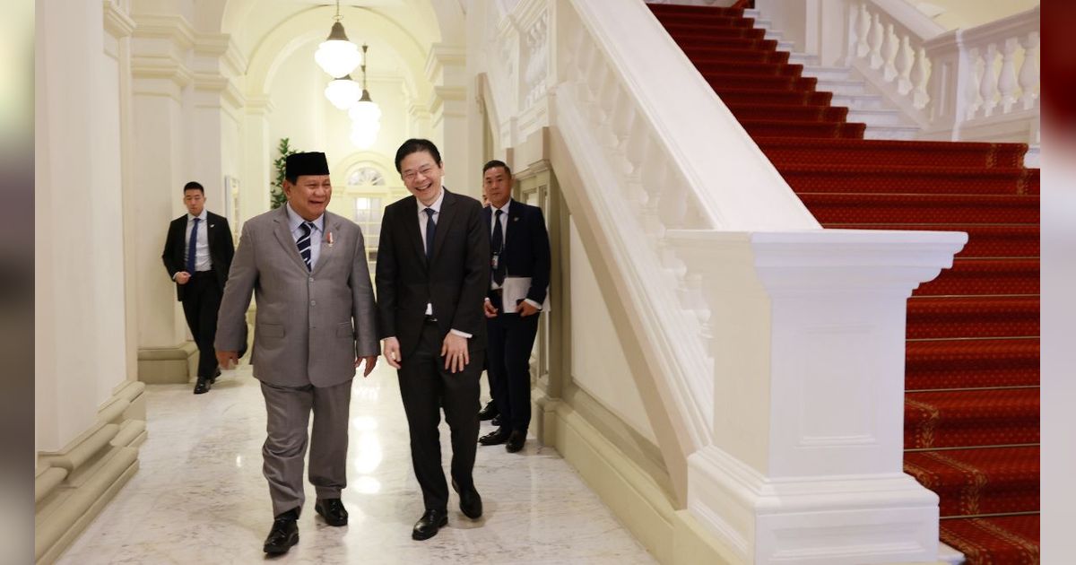 Menhan Prabowo Bertemu PM Singapura di Sela Forum IISS Shangri-La Dialogue, Bahas Apa?