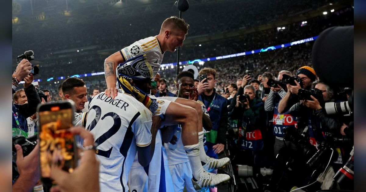 FOTO: Momen Perpisahan Toni Kroos dengan Real Madrid, Berakhir Penuh Cerita Manis