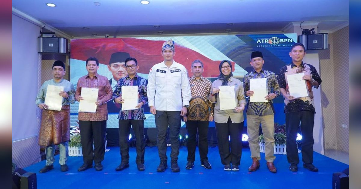 Resmikan Implementasi Layanan Elektronik di Pekanbaru, Menteri ATR Dorong Pelayanan Cepat dan Aman