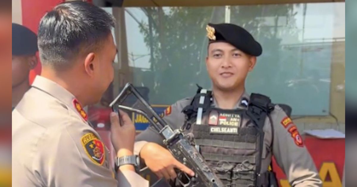 Kapolres Majalengka AKBP Indra Novianto Melongo Melihat Nama Pacar Anggotanya Ditempel di Rompi