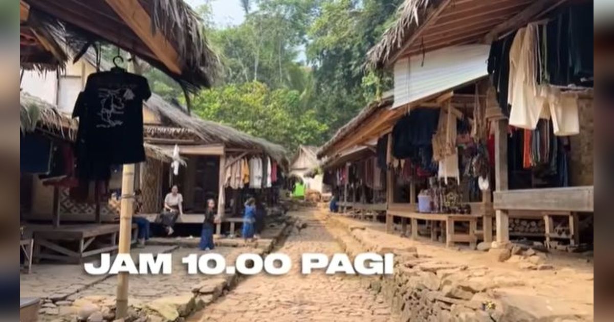 10 Potret Rumah Rumsyah Baduy, Viral Gegara Minta HP Iphone pada Vilmei