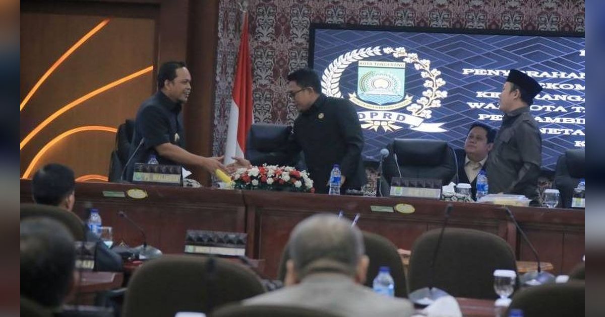 Tiga Raperda Diajukan Pemkot ke DPRD Kota Tangerang