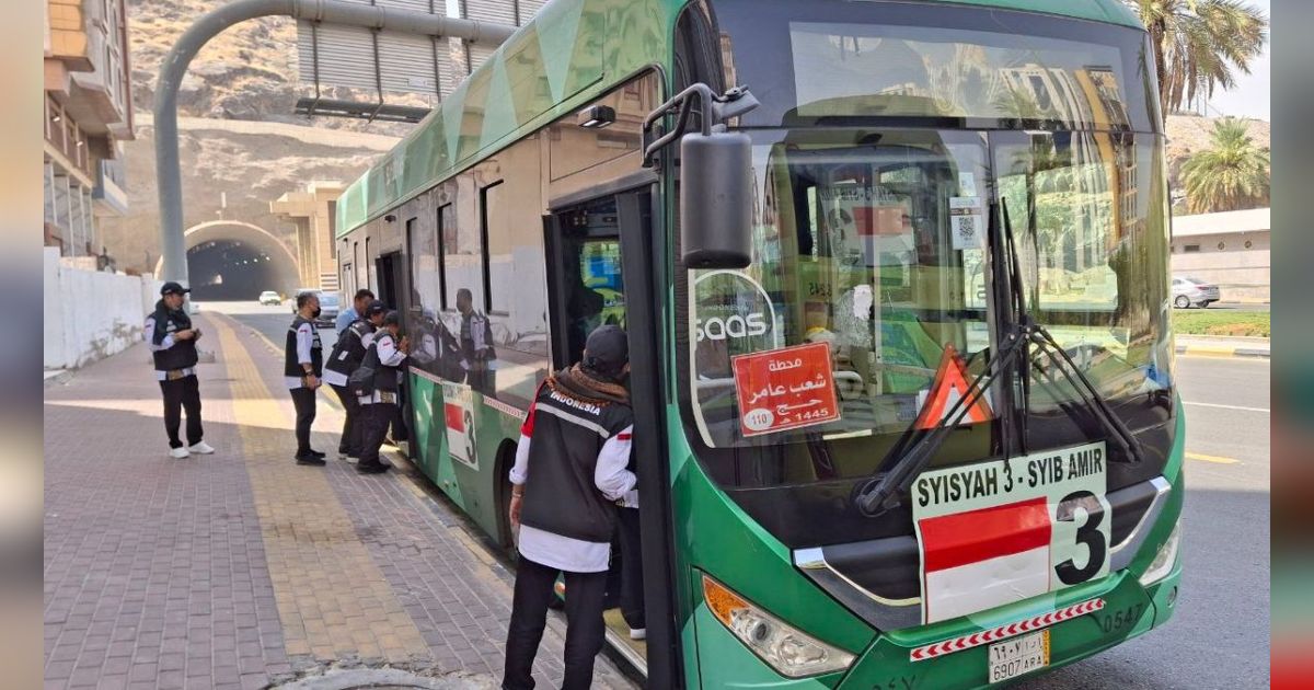 Rangkaian di Armuzna Selesai, Jemaah Kembali ke Makkah & Bus Salawat Beroperasi Lagi