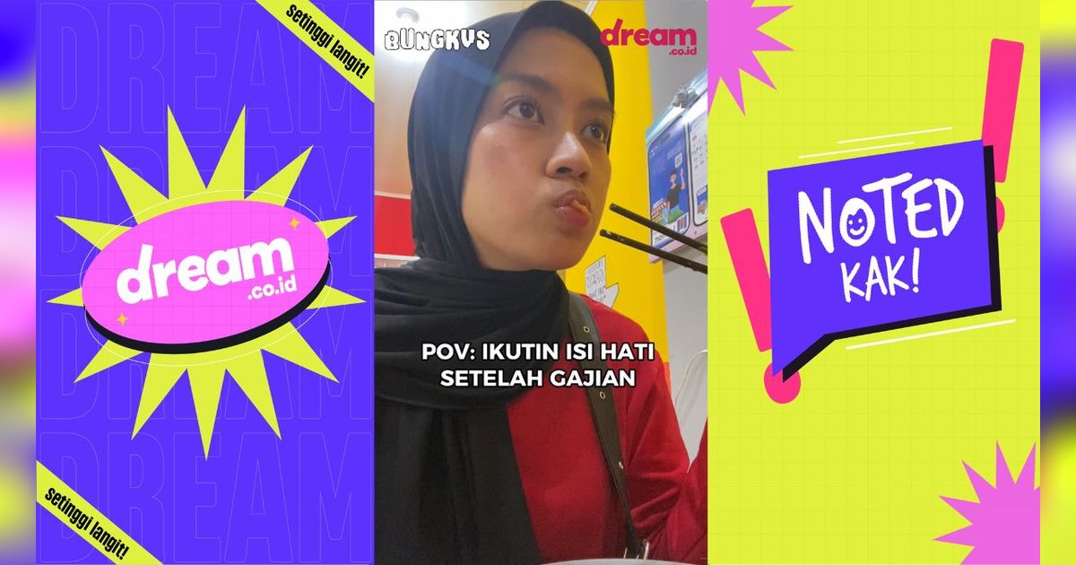 Bungkus! Ketika Mengikuti Isi Hati Setelah Gajian