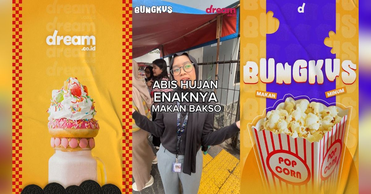 Bungkus! Habis Hujan Enaknya Makan Bakso