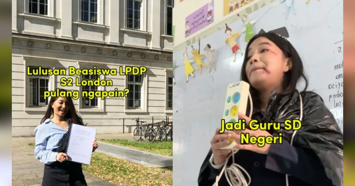 Lepas Gaji Tinggi Usai Lulus S2 di London, Wanita Ini Pilih Jadi Guru SD Pakai Ijazah S1