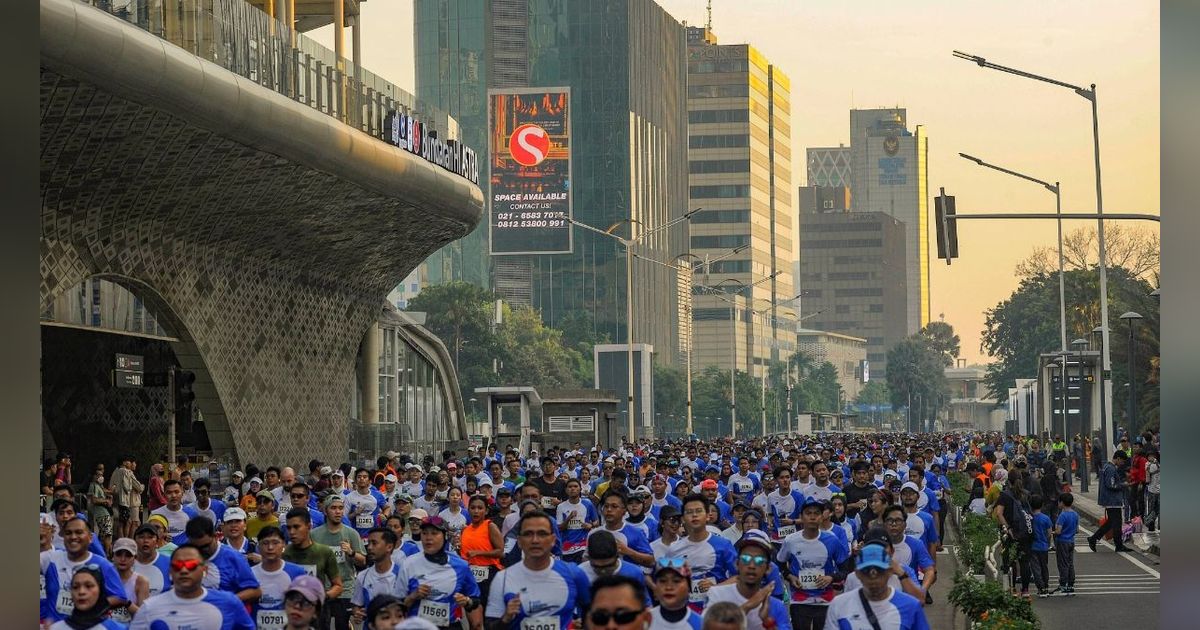 Diikuti 15.000 Pelari, Ini Dia Daftar Pemenang BTN Jakarta Marathon International 2024