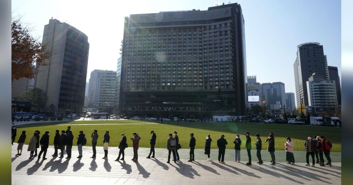 Korea Selatan Hadapi Badai Ekonomi, 400 Ribu Anak Mudanya Menyerah Cari Kerja