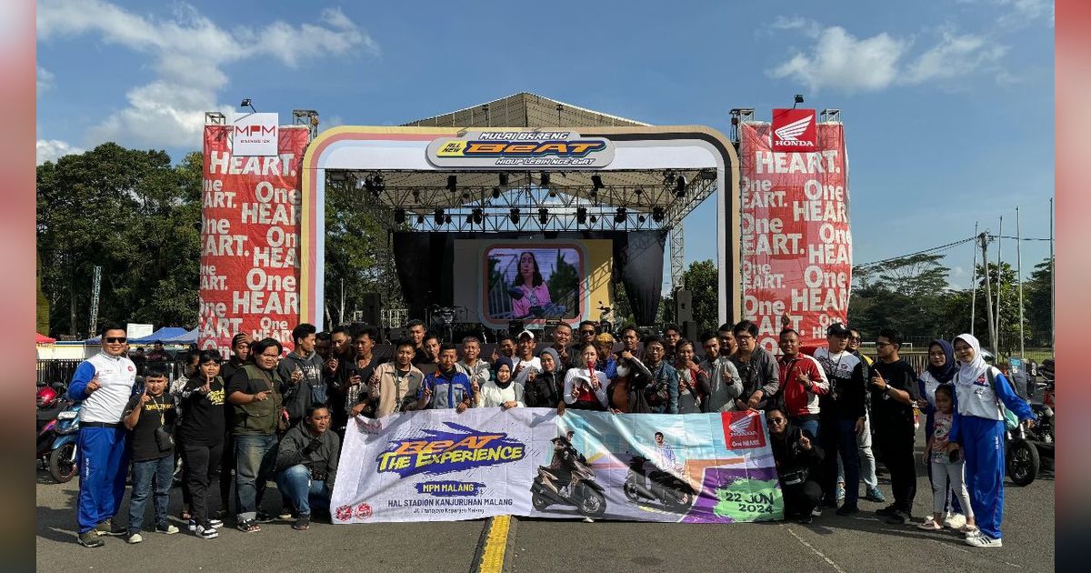 Komunitas Honda Malang Sambut Antusias Kehadiran All New Honda BeAT Lewat Ajang BeAT The Experience