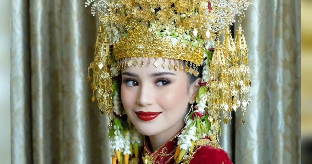 Potret Makeup Anggun Beby Tsabina dengan  di Momen Akad Nikah