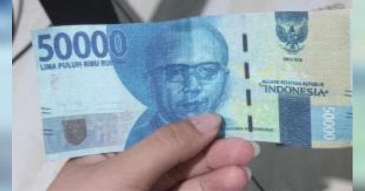 Viral Beredar Uang Palsu Rp50 Ribu di Yogyakarta