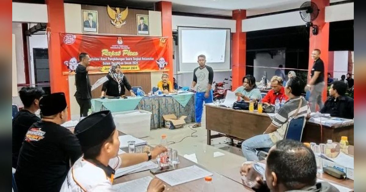 KPU Gelar Rekapitulasi Ulang Hasil Pileg DPRD DKI Jakarta di 233 TPS Cilincing