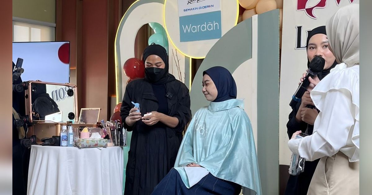 Trik Make Up Natural dari Wardah di Acara Dream Inspiring Women Luncheon