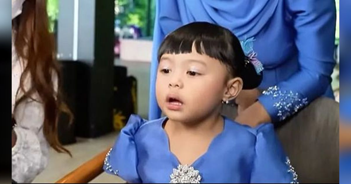 Kecil-kecil Cabe Rawit, Potret Ameena Tampil Full Makeup di Acara Tunangan Thariq-Aliyah
