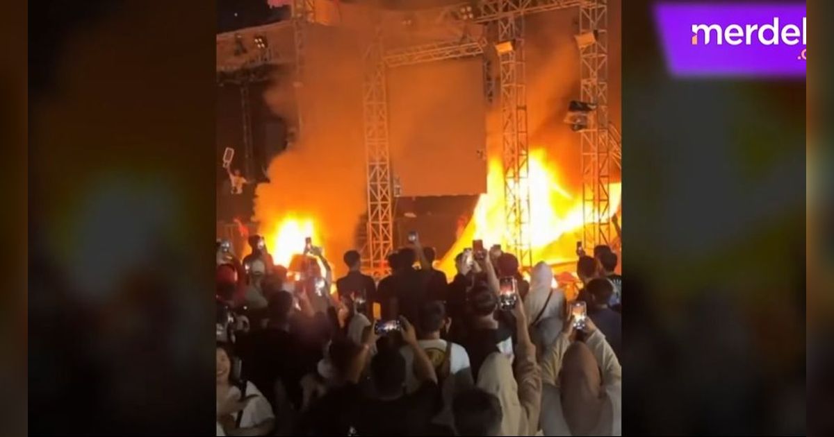 VIDEO: Fakta Polisi, Kronologi Konser di Tangerang Rusuh dan Berubah Menjadi Lautan Api